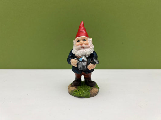 Gnome Holding Watering Can