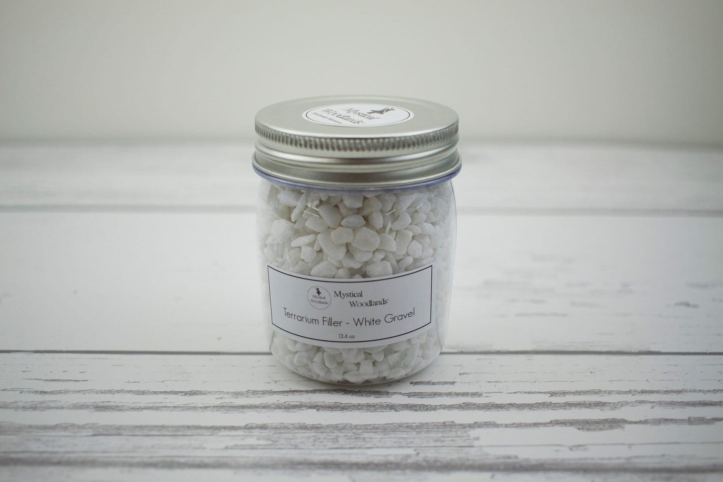White Gravel Terrarium Filler