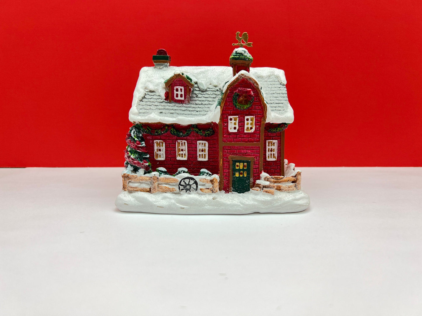 Christmas Resin LED Farmhouse