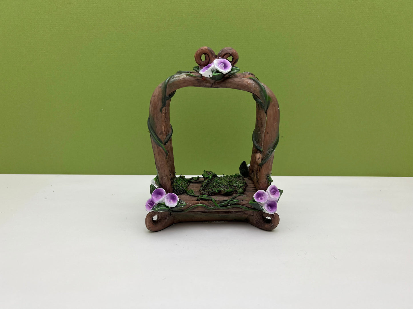 Moss Tree Branch Bench