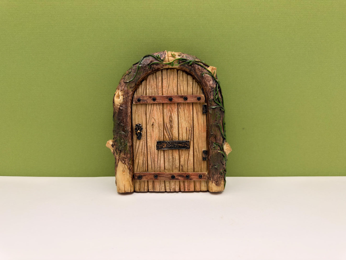 Moss Door with Mail Slot