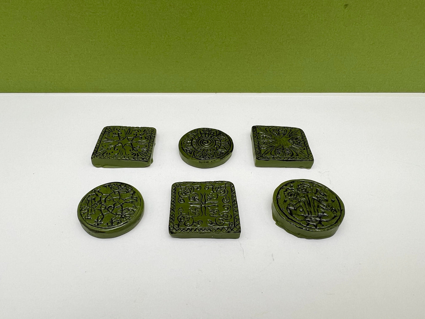 Celtic Pattern Stepping Stones - Set of 6