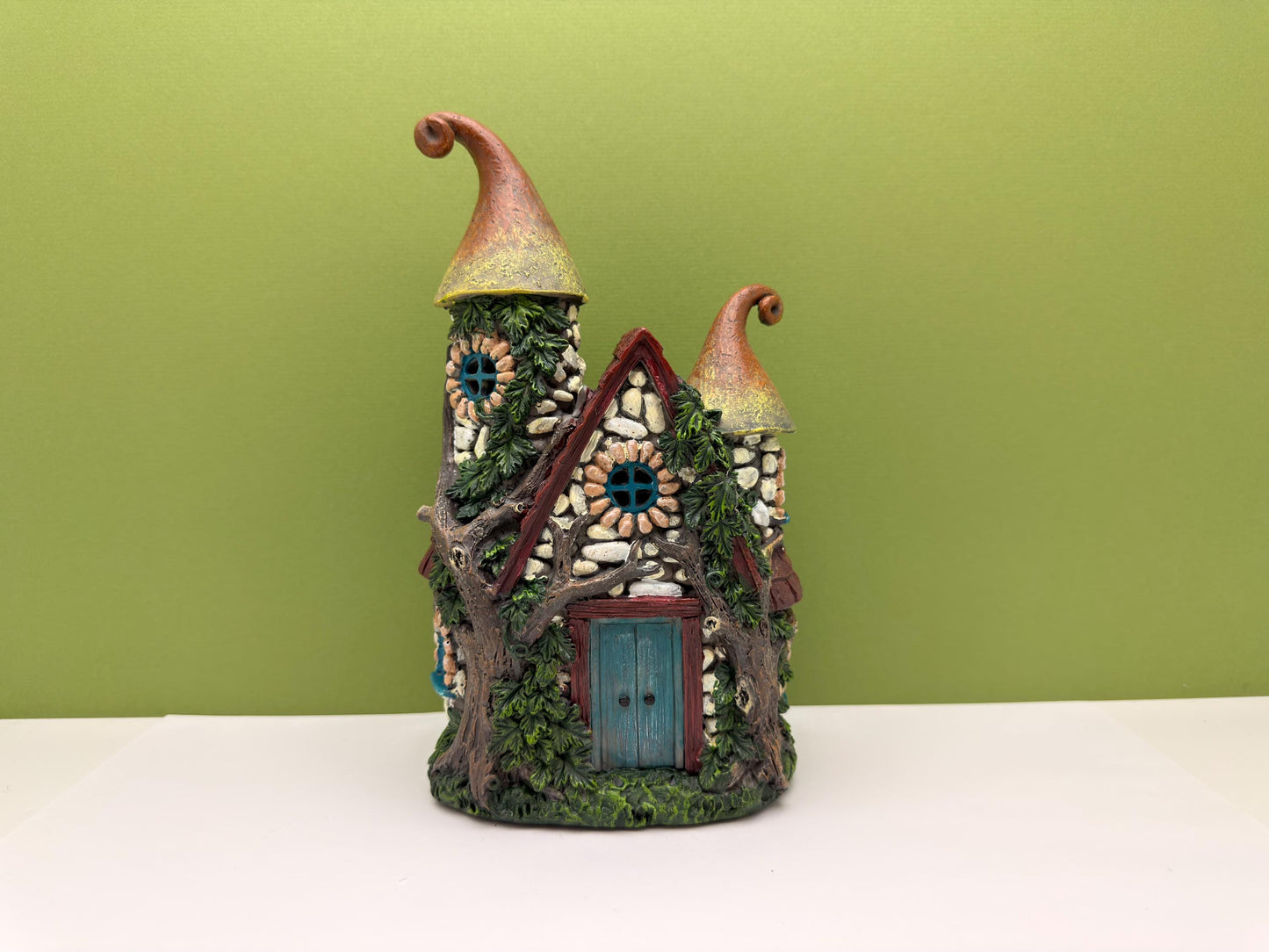 LED Gnome Cottage Castle Home