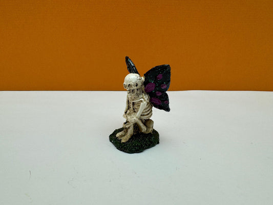 Glitter Skeleton Fairy with Wings Halloween