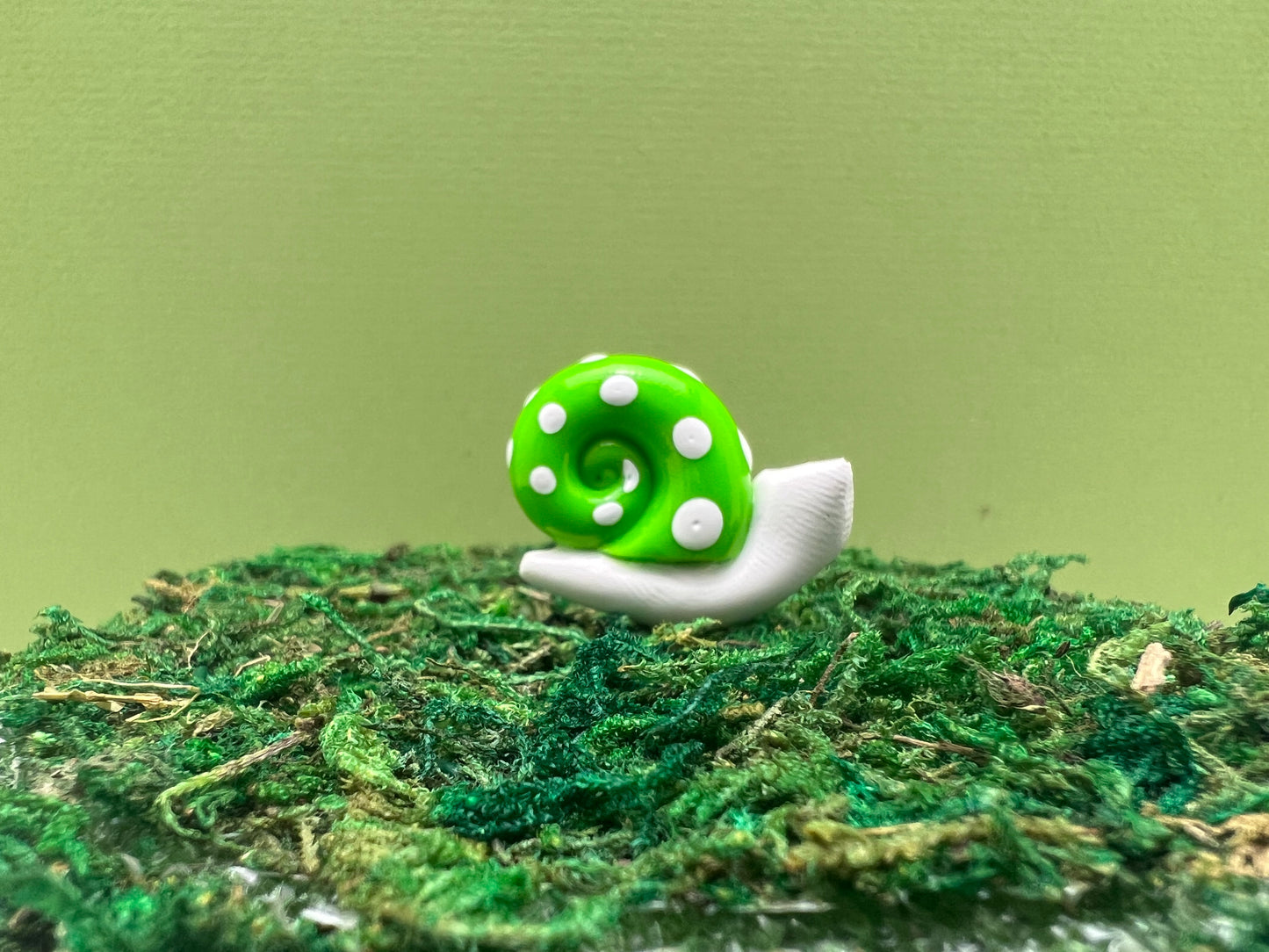 Snail Picks Polymer Clay
