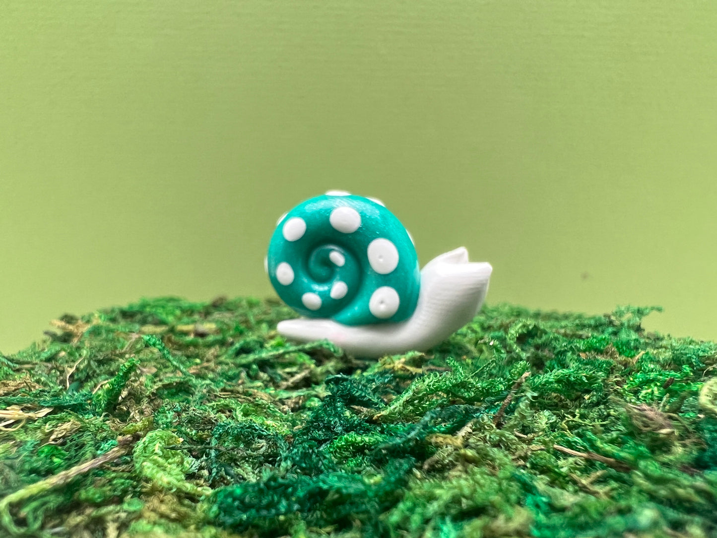 Snail Picks Polymer Clay