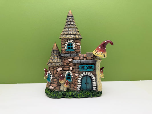 Cobblestone Mushroom Gnome House