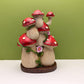 LED Toad Stool Mushroom Cluster House