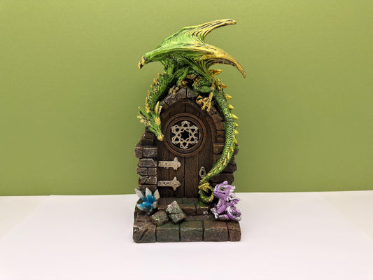 LED Dragon Guarding Door