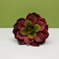 Fairy Garden Miniature Faux Echeveria Succulent Pick - Dark Red