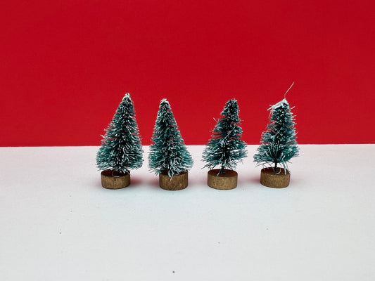 Sisal Christmas Trees - Set of 4 - Small