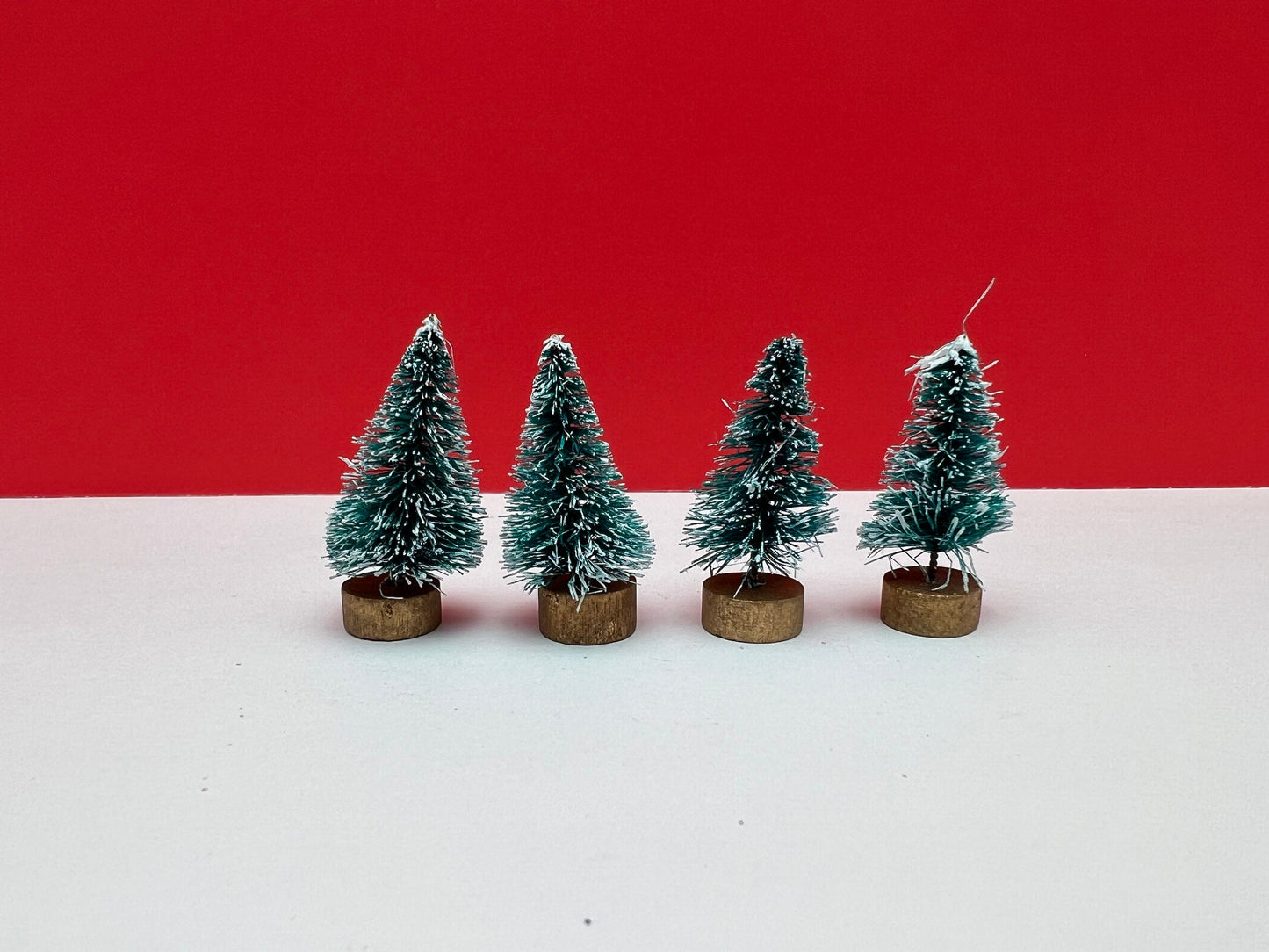 Sisal Christmas Trees - Set of 4 - Small
