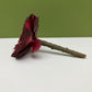 Fairy Garden Miniature Faux Echeveria Succulent Pick - Dark Red