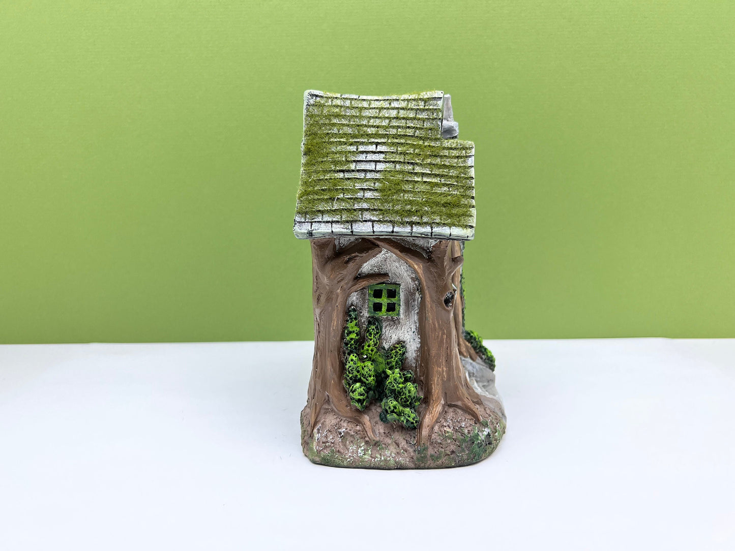 Cottage with Moss Roof