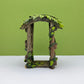 Wood Look Arch with Ivy