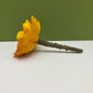 Fairy Garden Miniature Faux Echeveria Succulent Pick - Yellow/Orange