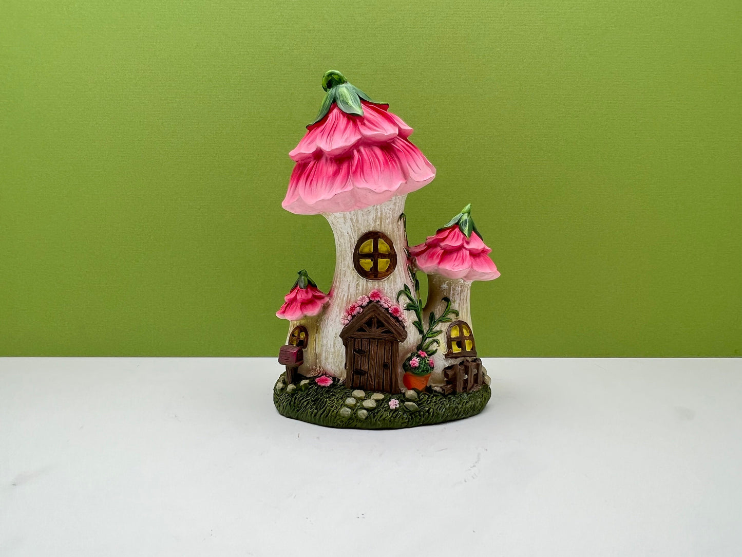 Pink Mushroom House