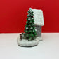 Christmas Resin LED House with Christmas Tree