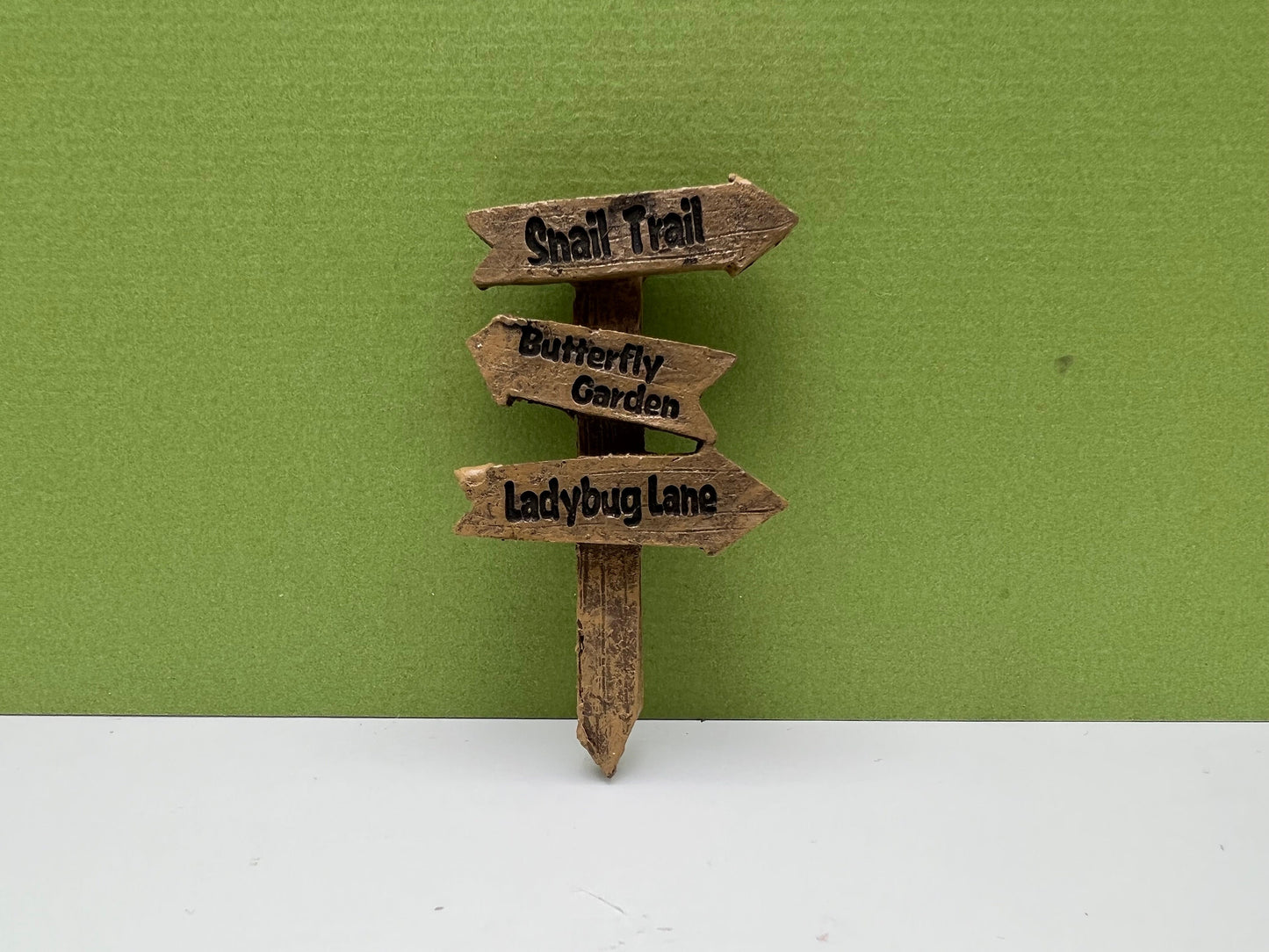 "Ladybug, Snail, Butterfly" Sign