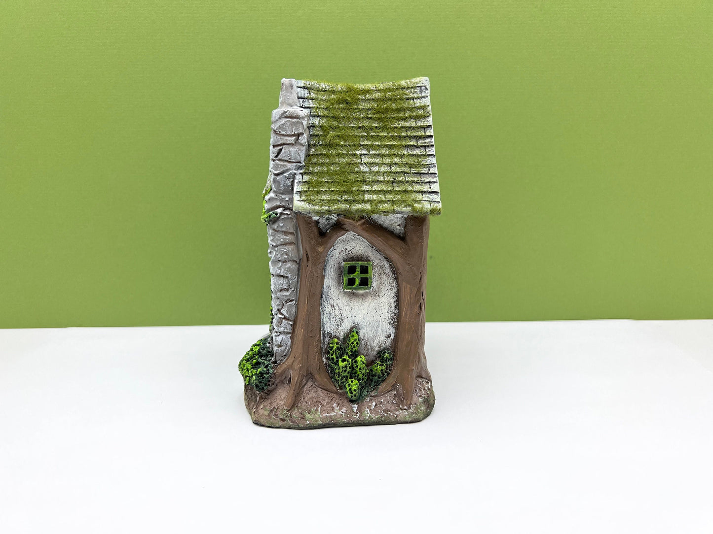 Cottage with Moss Roof