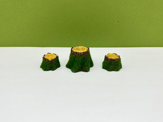 Log Table and Chair Set