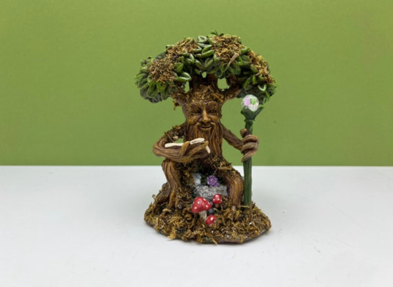 Tree with Face and Staff